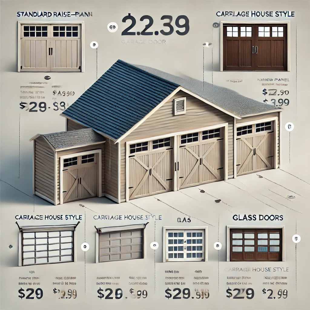 2 car garage door replacement cost